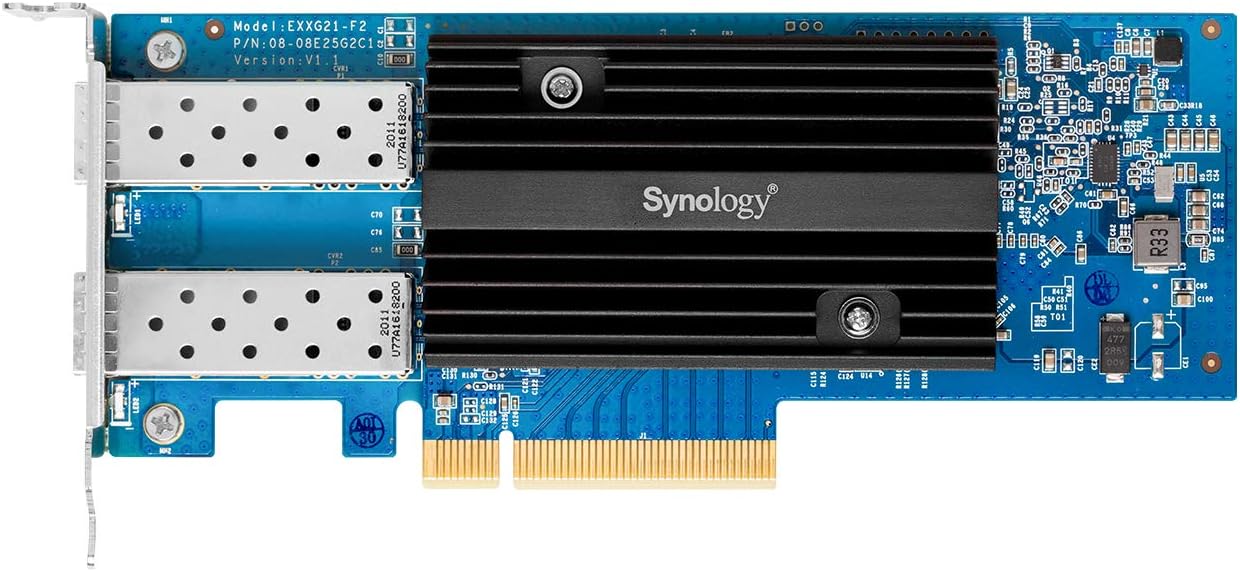 Synology 10Gb Ethernet Adapter 2 SFP+ Ports (E10G21-F2)